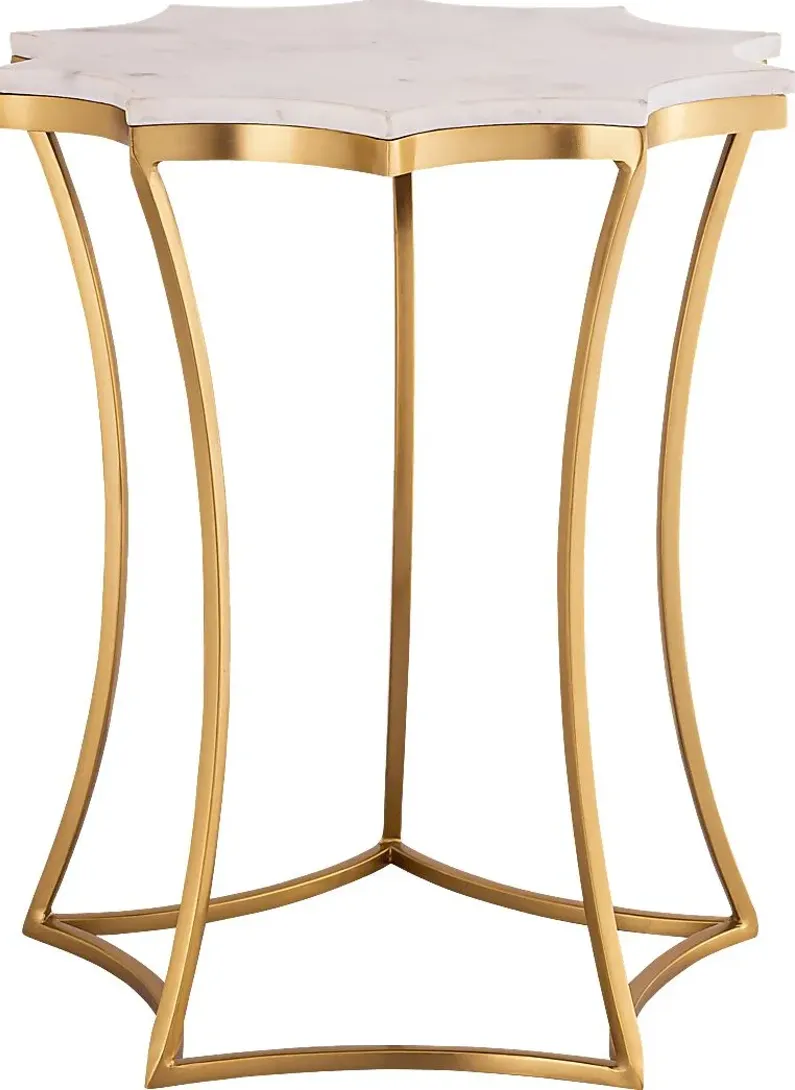 Casellor Gold Accent Table