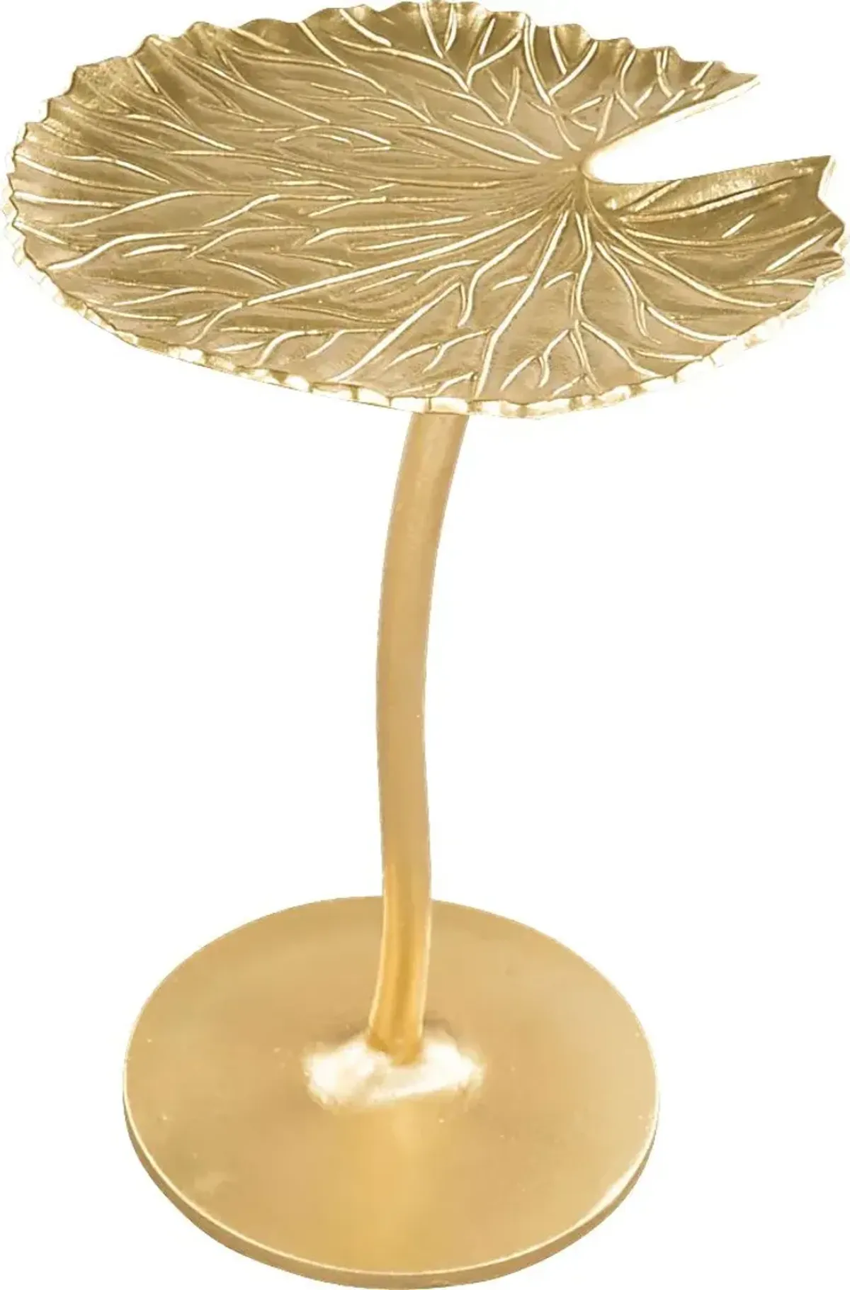 Isolda Gold Accent Table