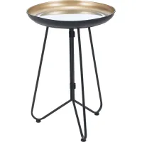 Kheer Gold Accent Table