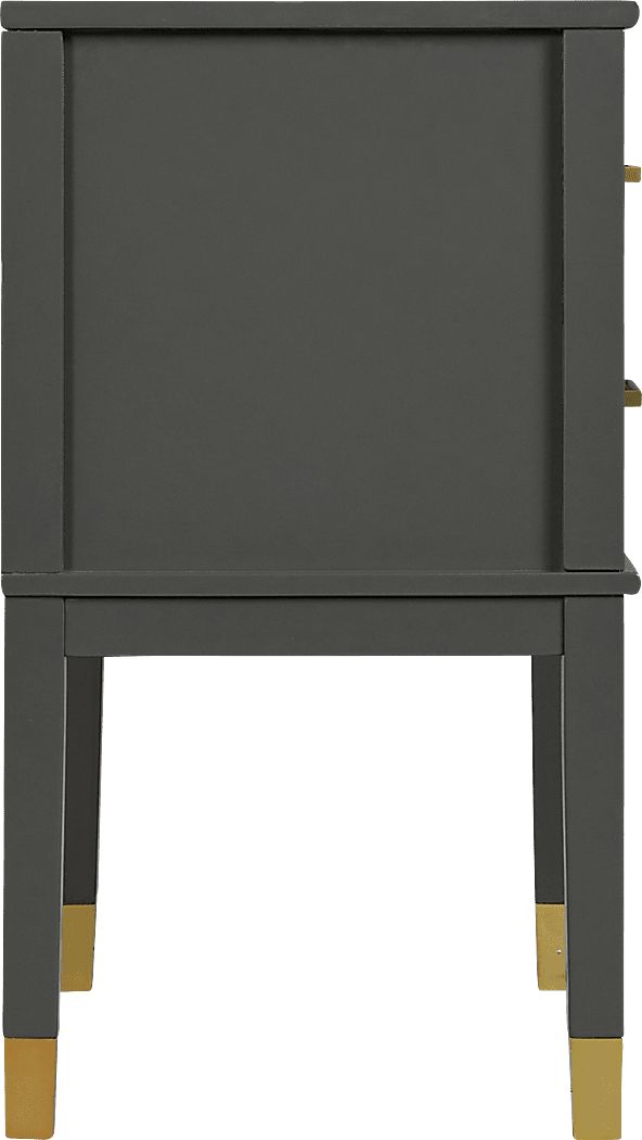 Cissy Charcoal Side Table