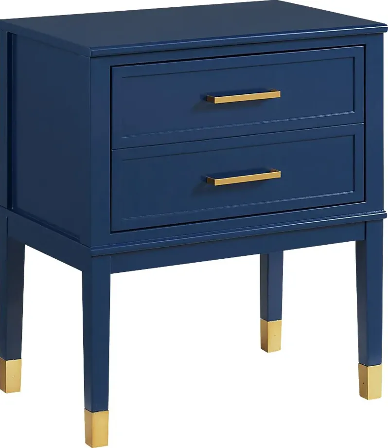 Cissy Navy Side Table