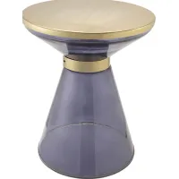 Loralin Blue Accent Table