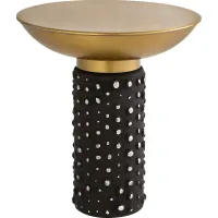 Lazelle Brass Accent Table