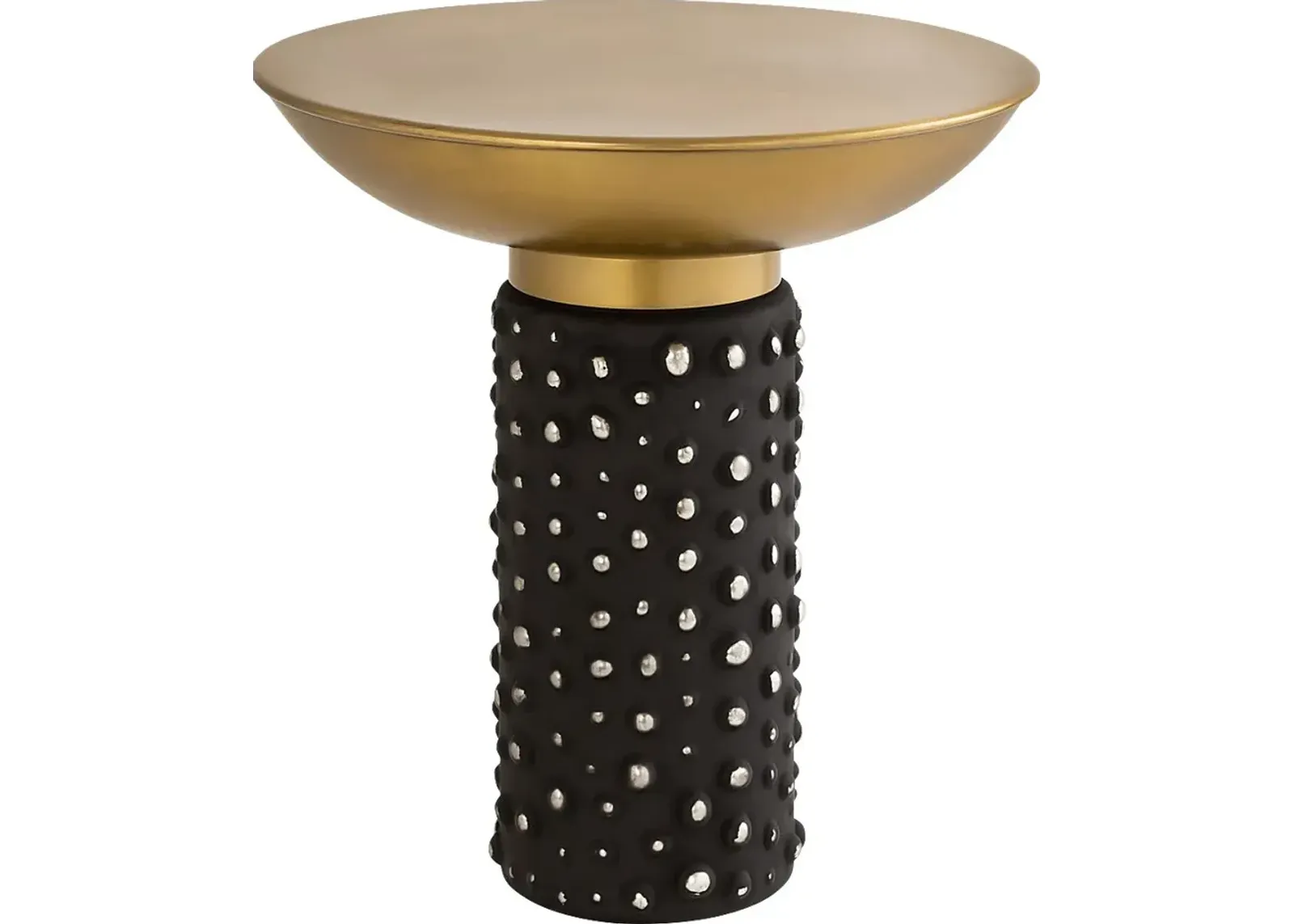 Lazelle Brass Accent Table