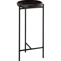 Archad Black Side Table