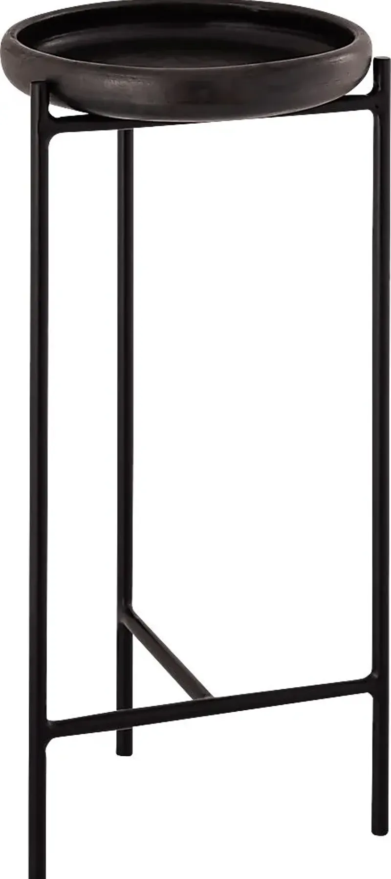 Archad Black Side Table