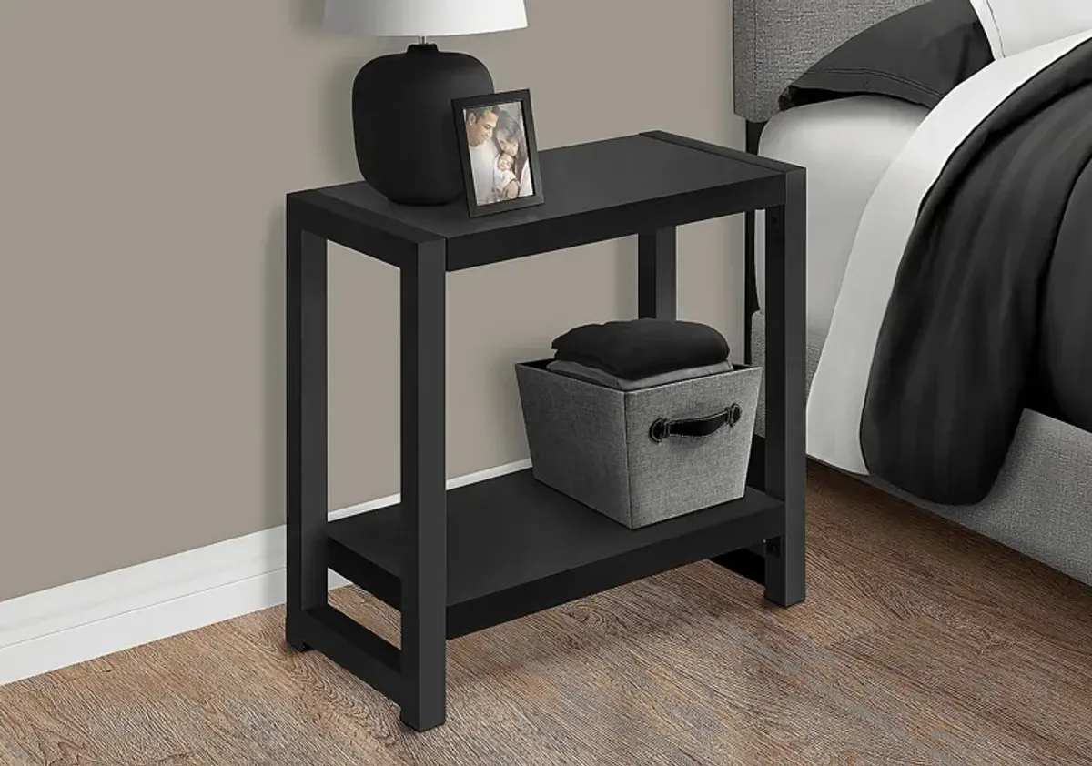 Braehill Black Accent Table