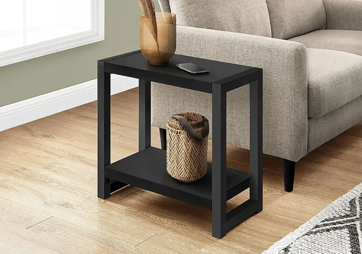 Braehill Black Accent Table