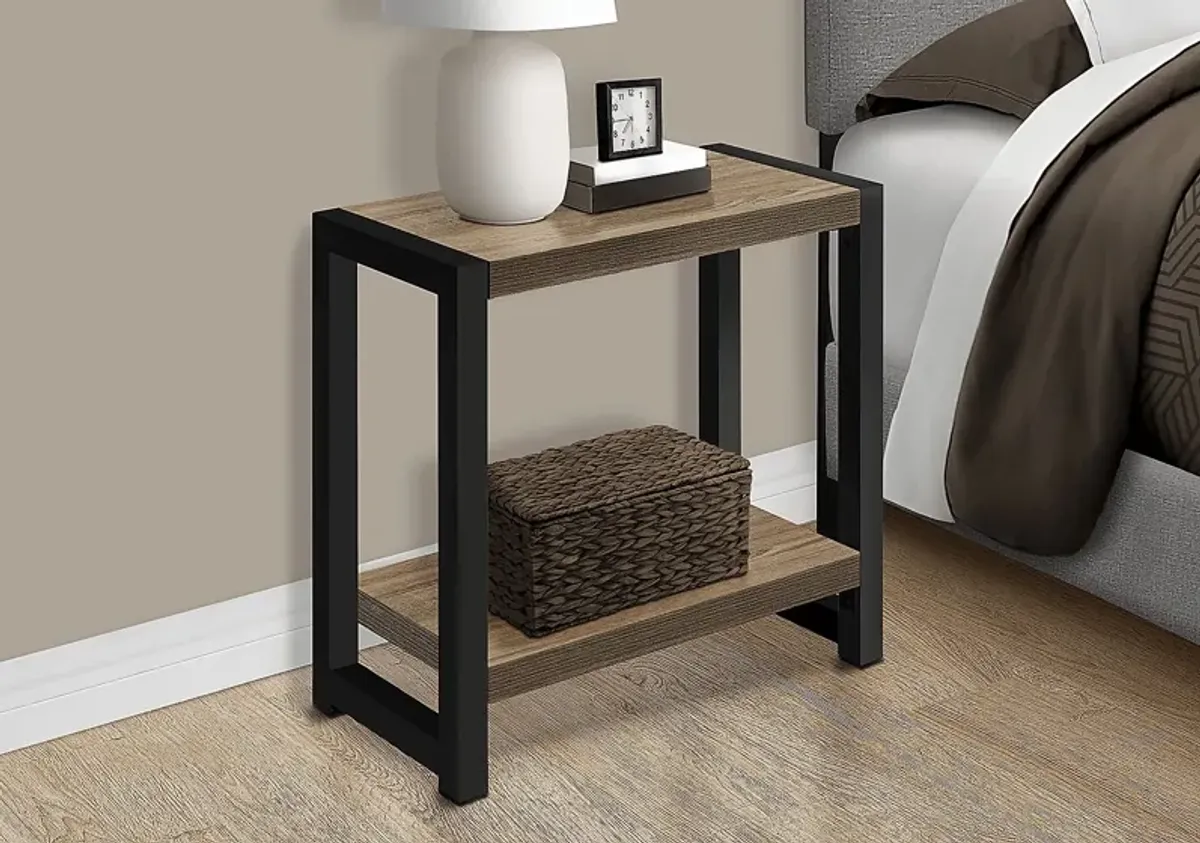 Braehill Taupe Accent Table