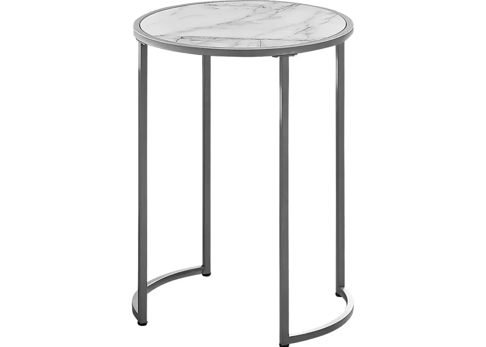 Powellpark White Accent Table