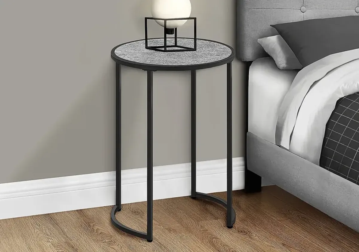 Powellpark Gray Accent Table