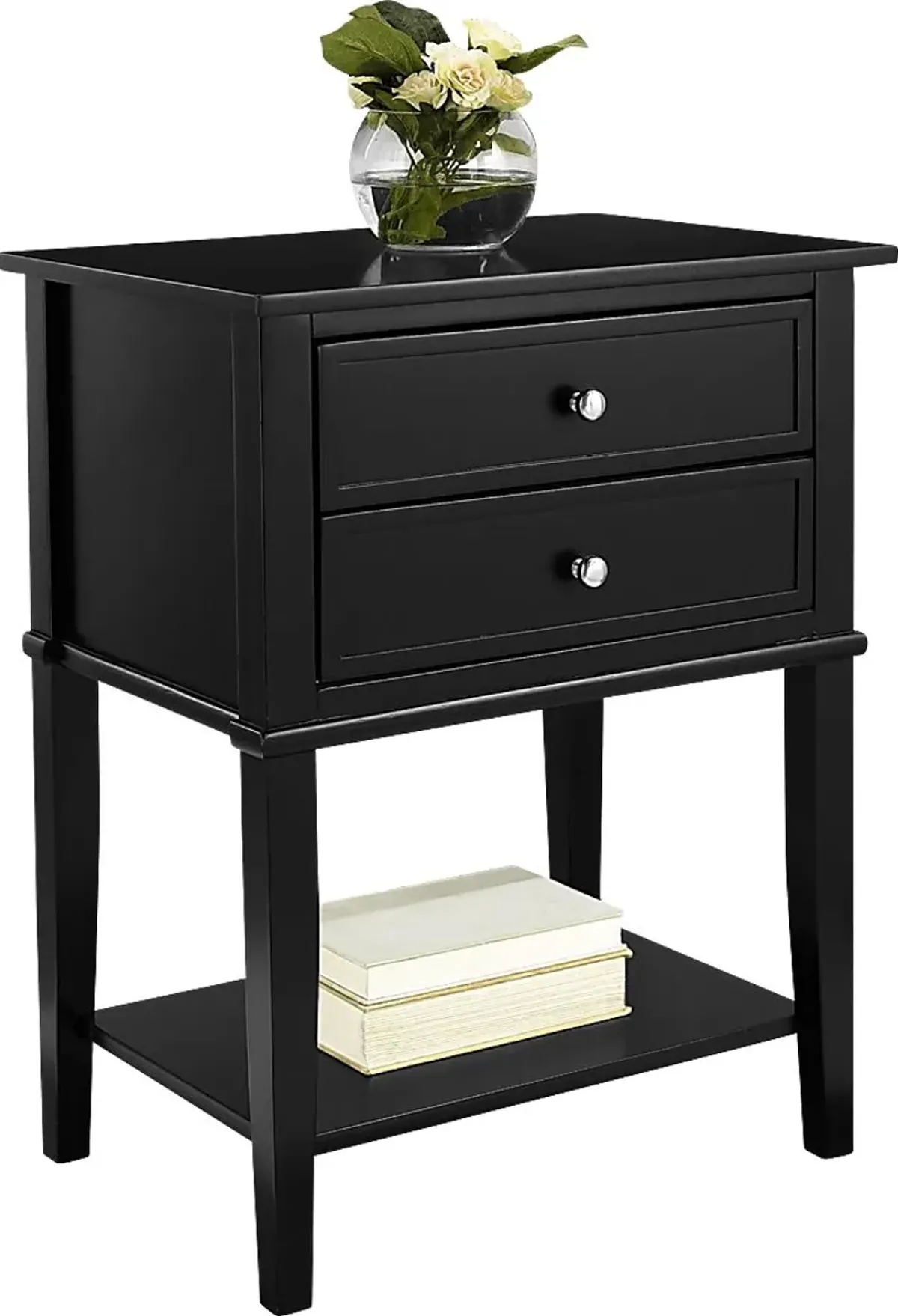 Kuhle Black Accent Table