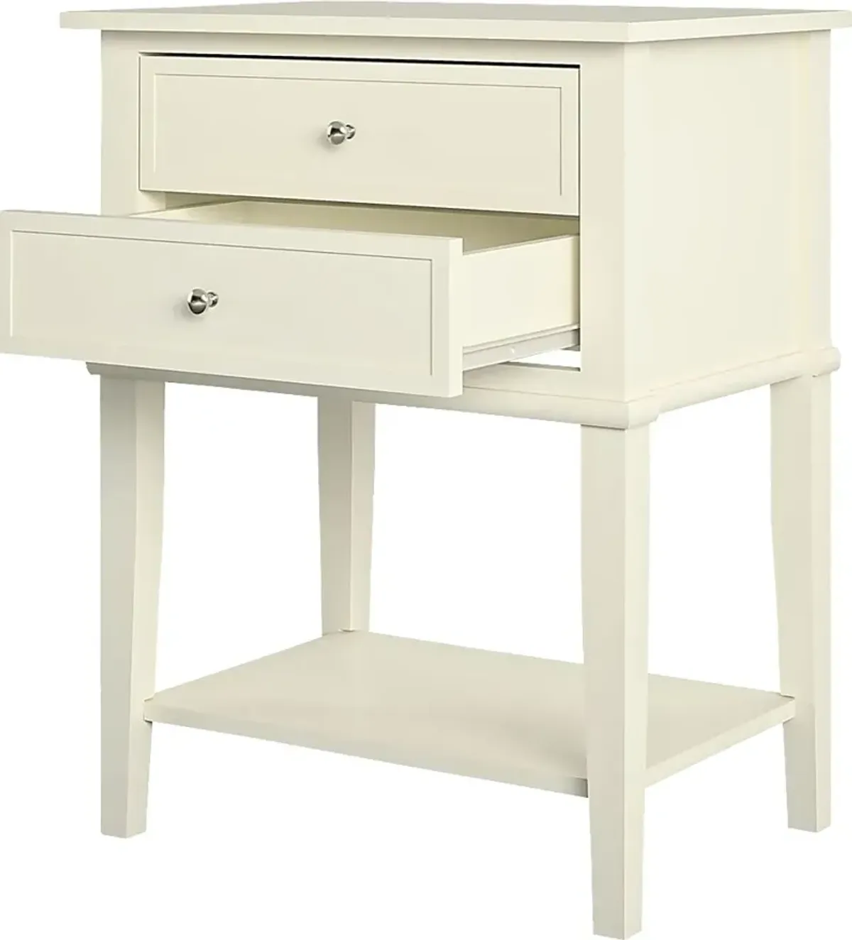 Kuhle White Accent Table