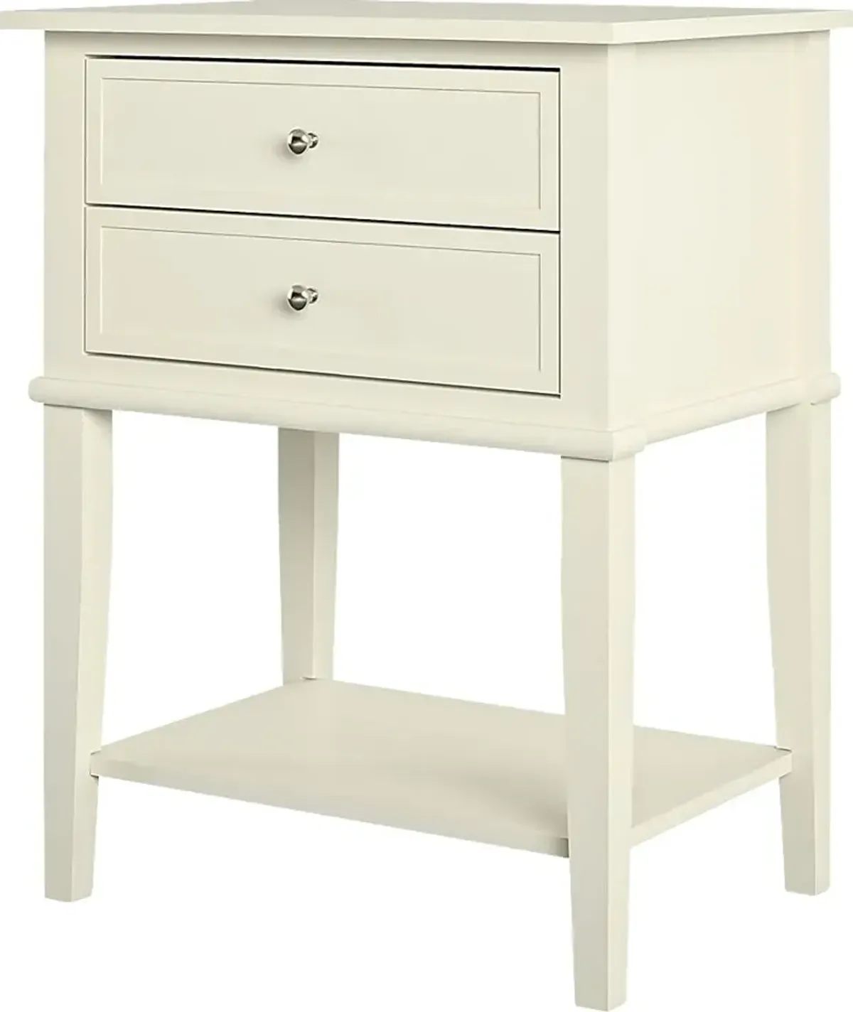 Kuhle White Accent Table