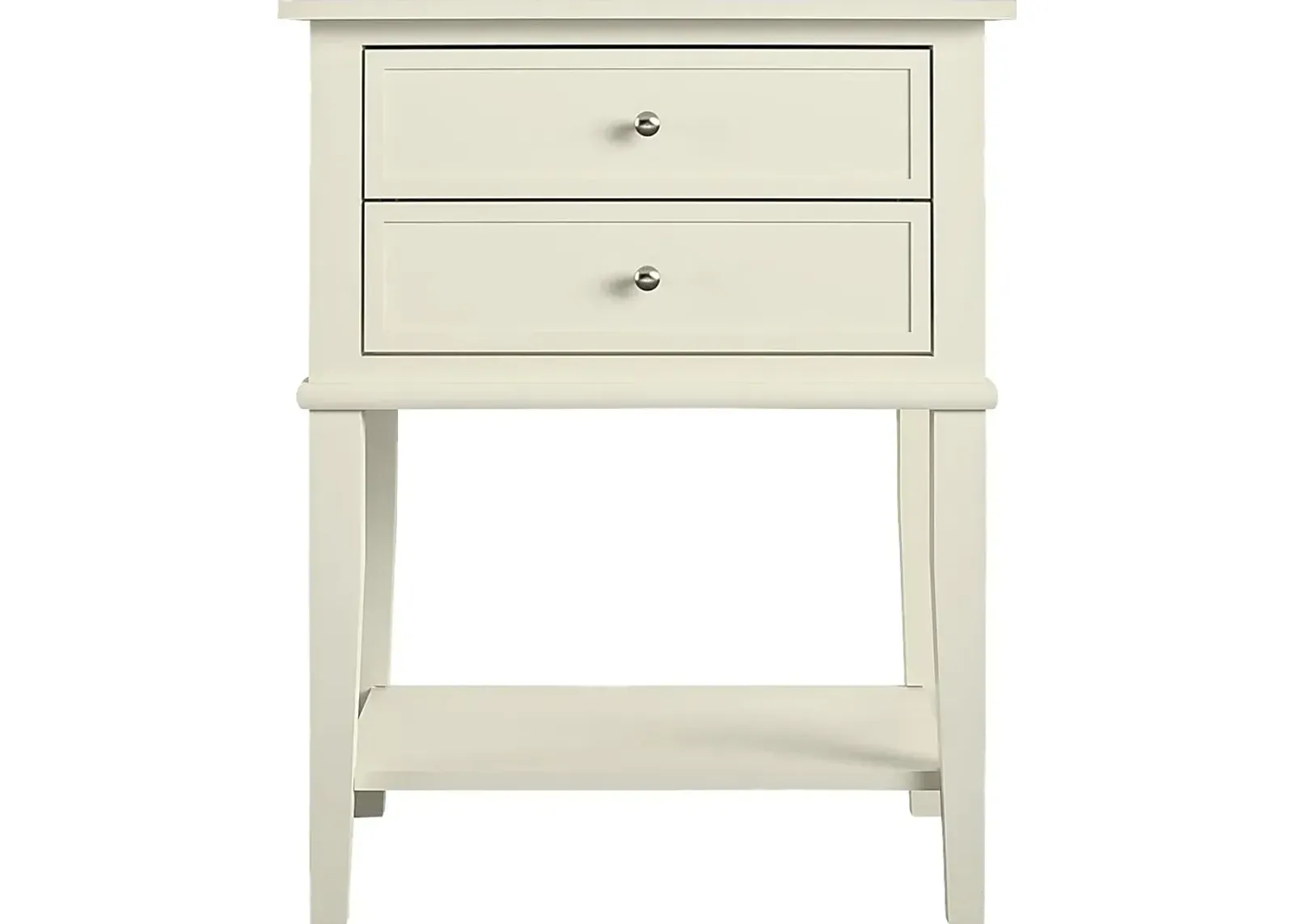 Kuhle White Accent Table