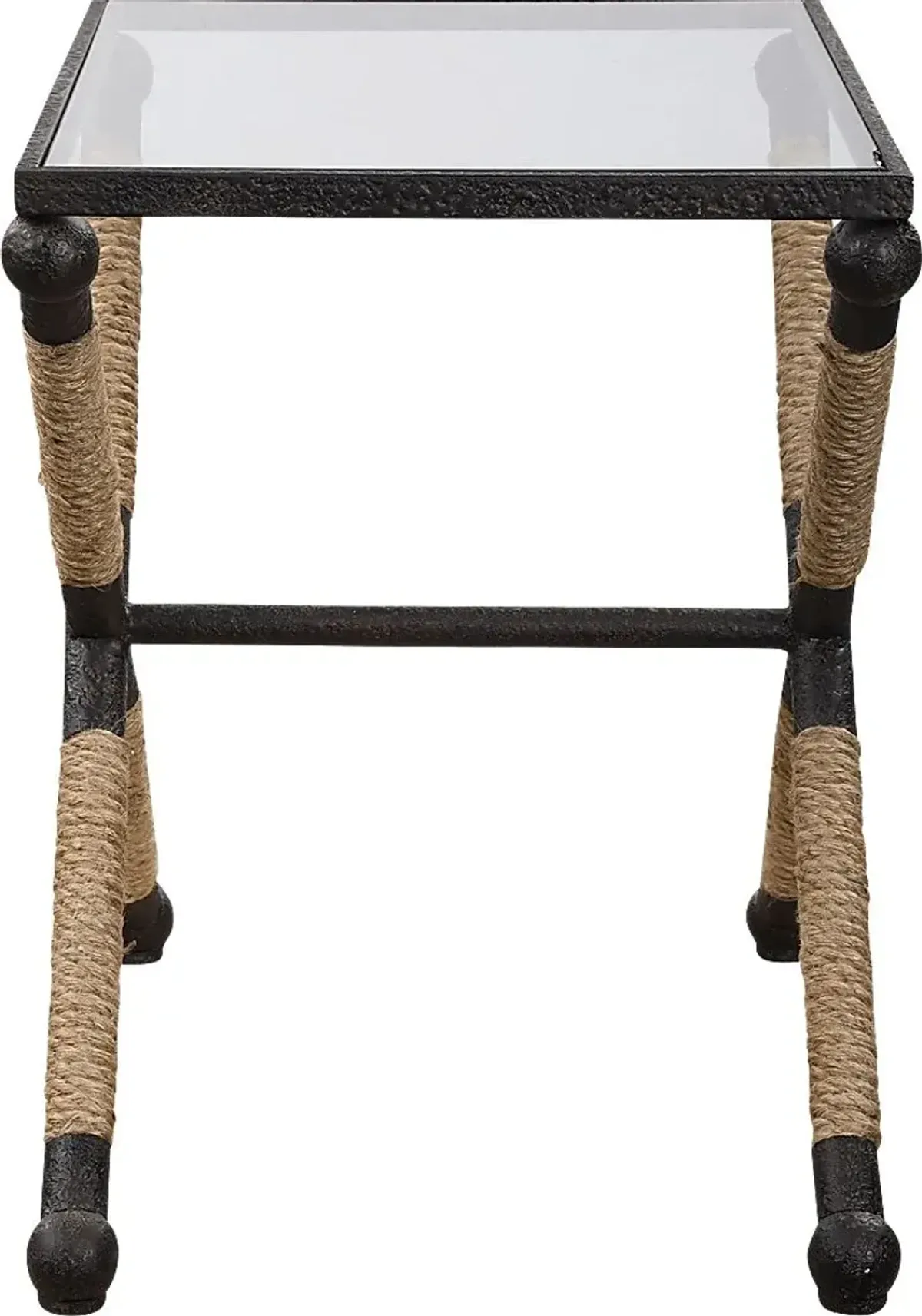 Berkten Black Accent Table