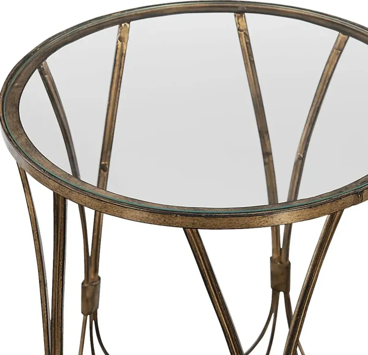 Kachina Gold Accent Table