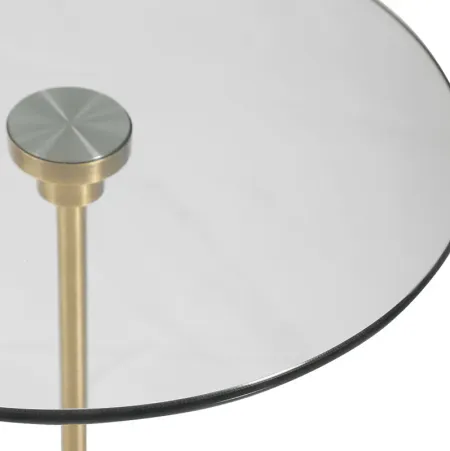 Culverstone Brass Accent Table