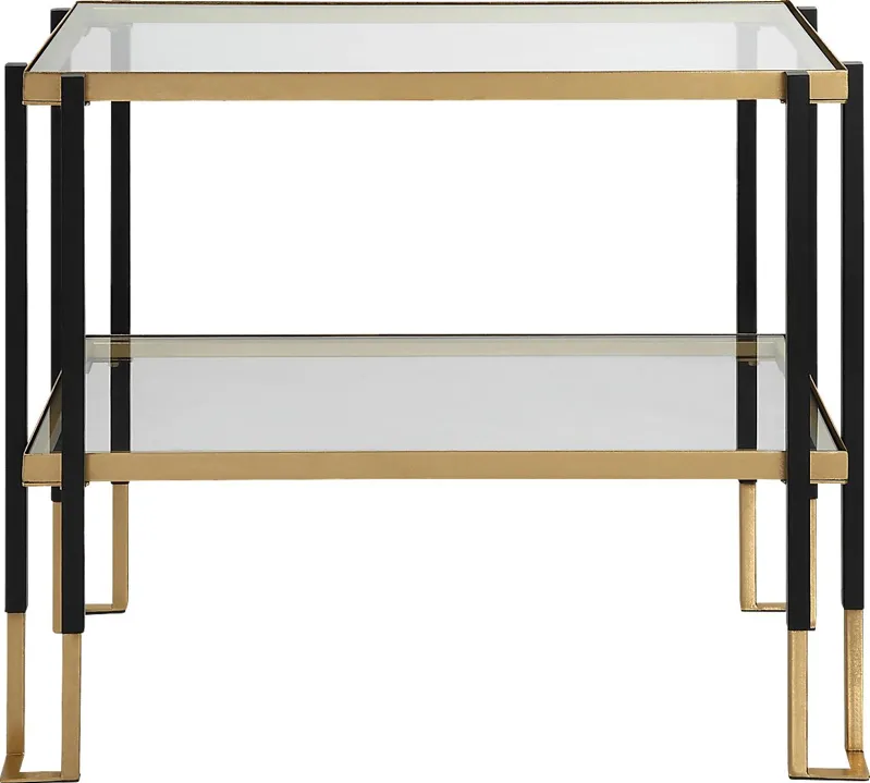 Farajen Gold Accent Table