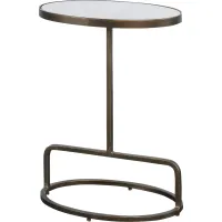 Dannager Gold Accent Table