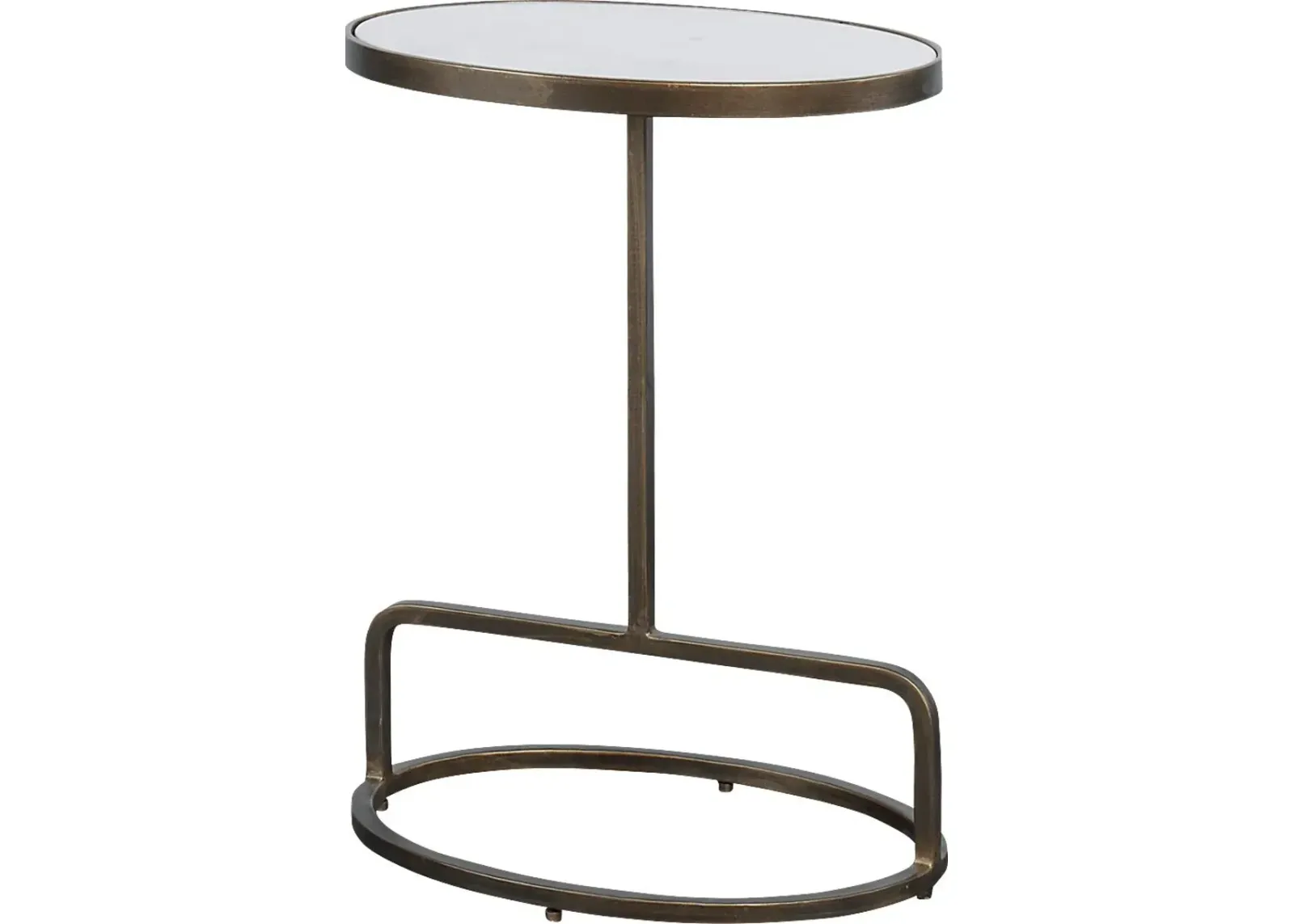 Dannager Gold Accent Table