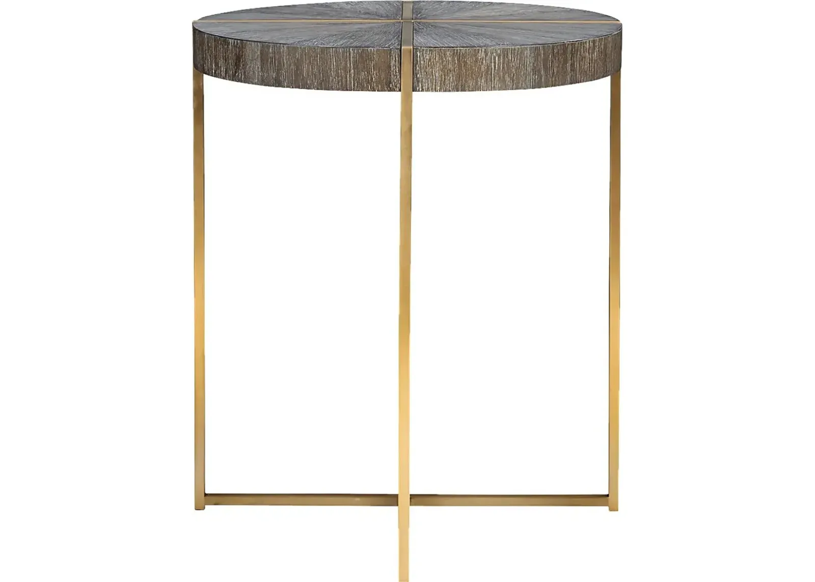 Hansard Brown Accent Table