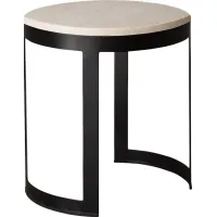 Doradale White Accent Table