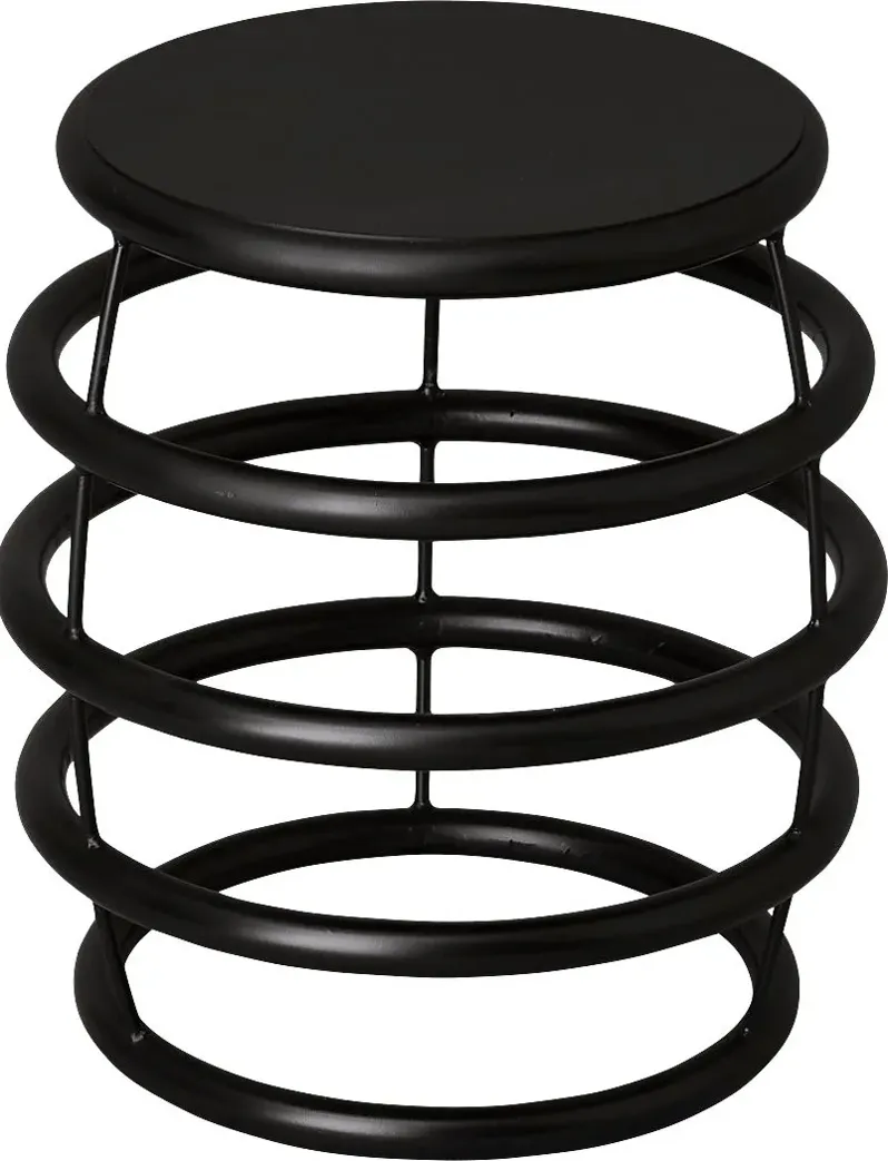 Glenore Black Accent Table