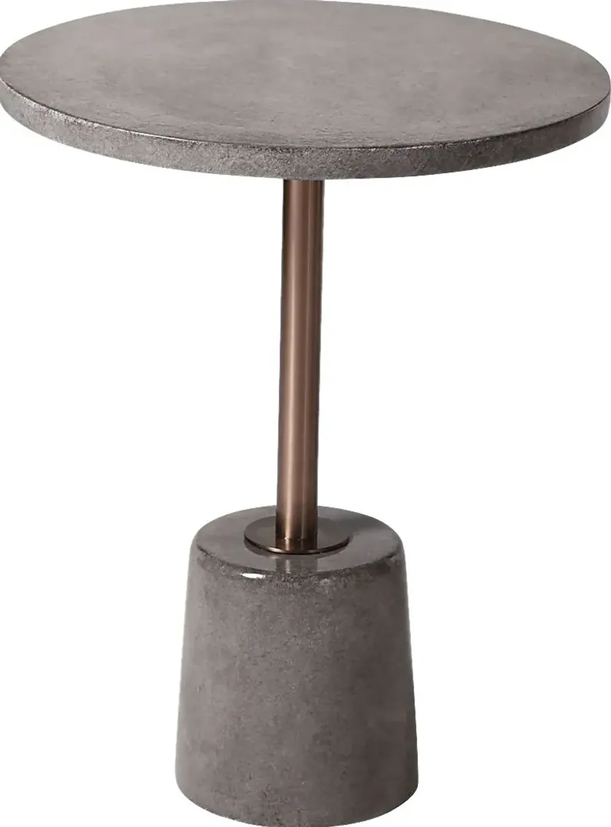 Laberta Gray Accent Table