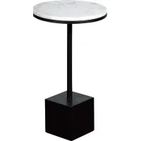 Leafmore White Accent Table