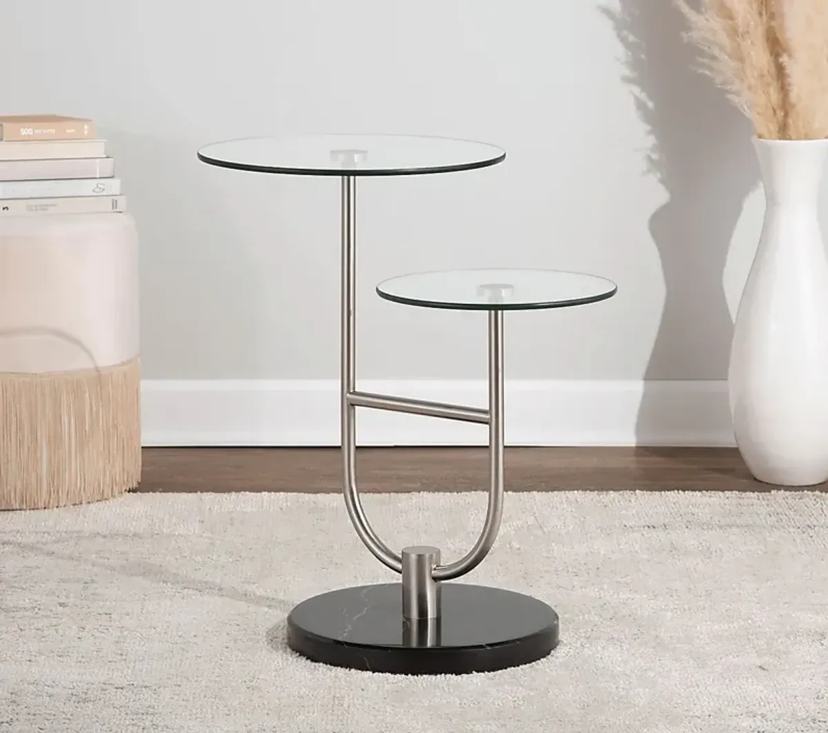 Bringhurst Black Accent Table