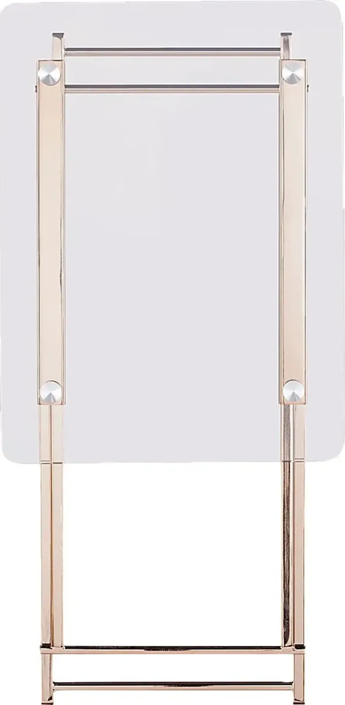 Gentillylane Champagne Accent Table