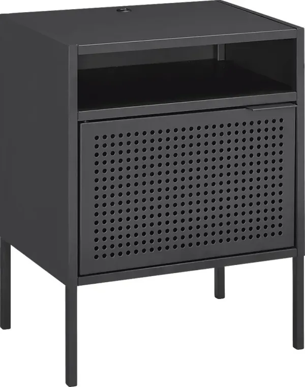 Hiett Gray Accent Table