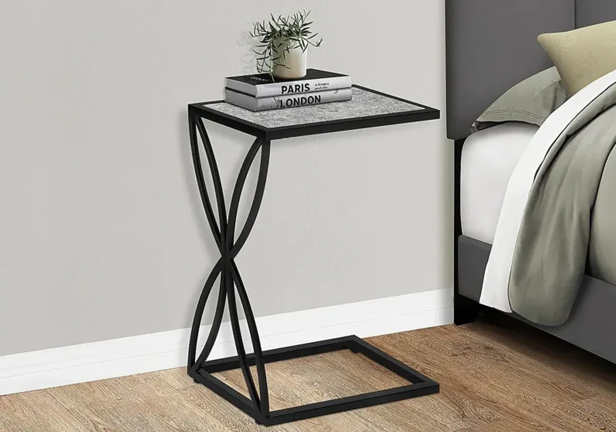 Bruegman Gray Accent Table