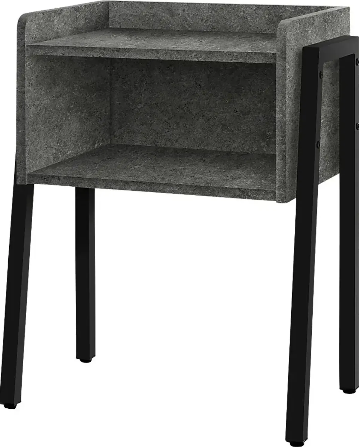 Division Gray Accent Table