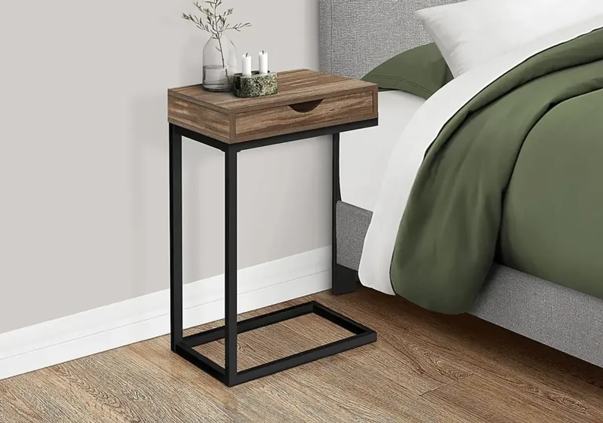 Yeaton Brown Accent Table