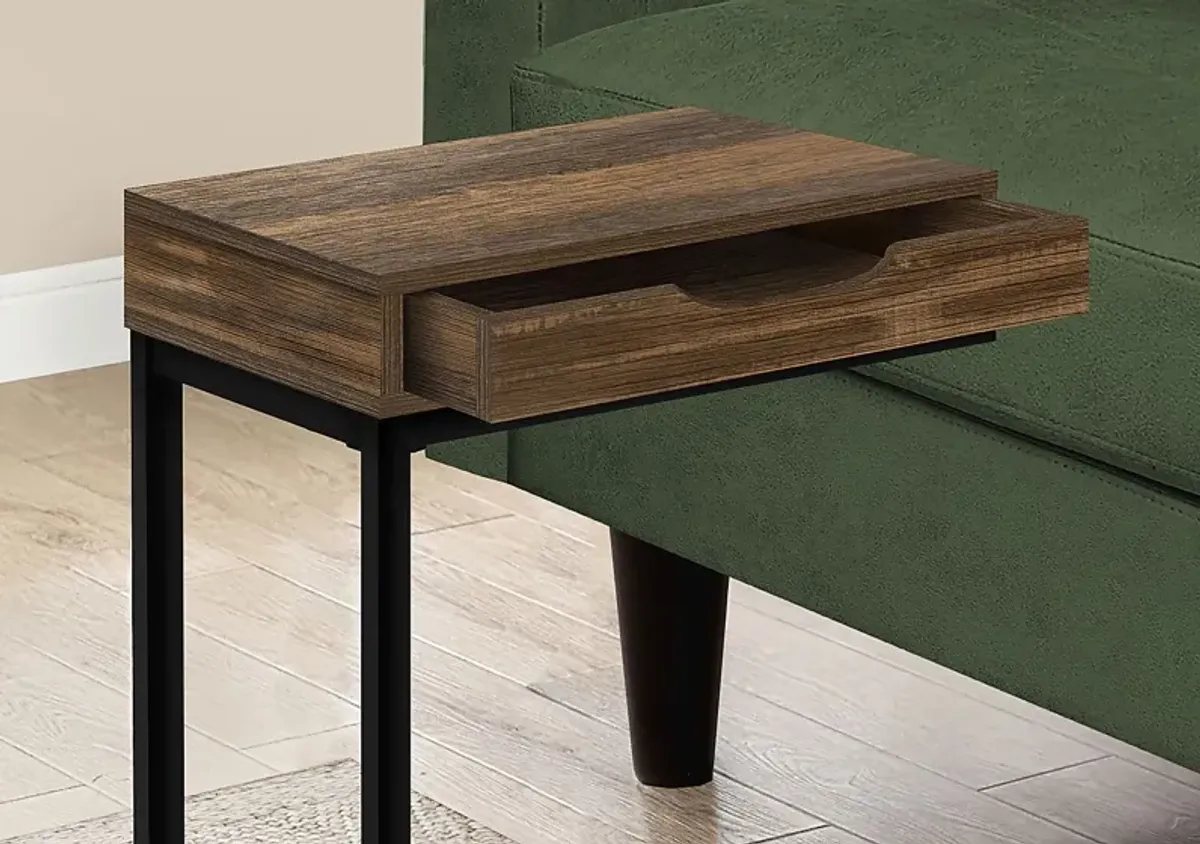 Yeaton Brown Accent Table