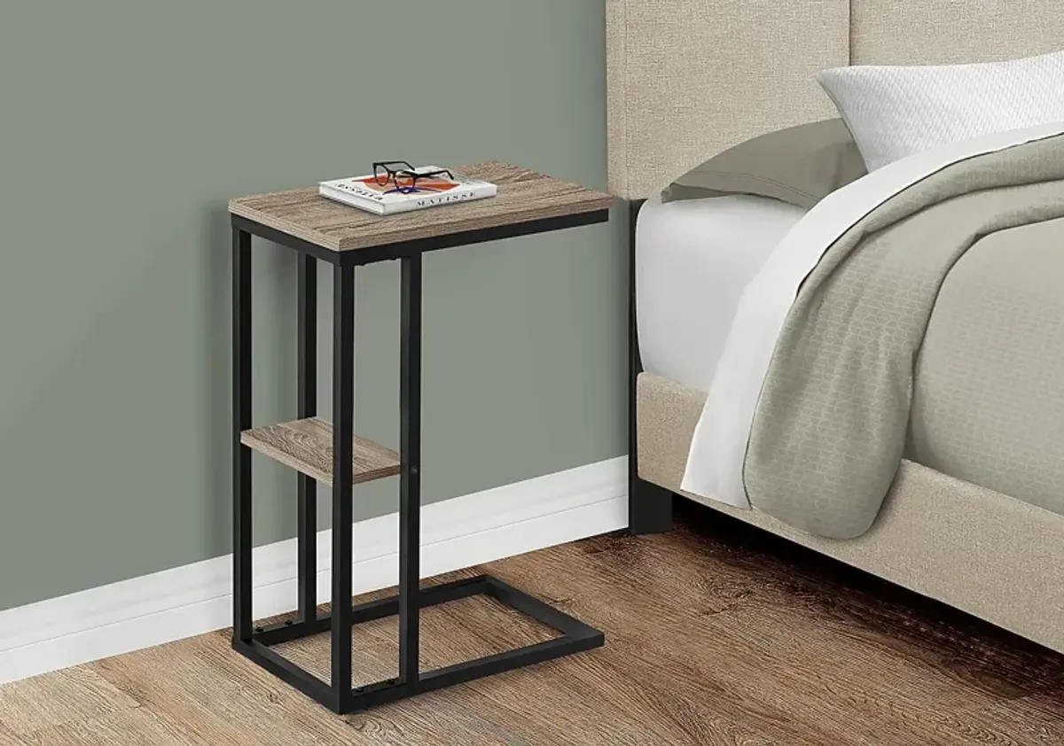 Wewatta Taupe Accent Table