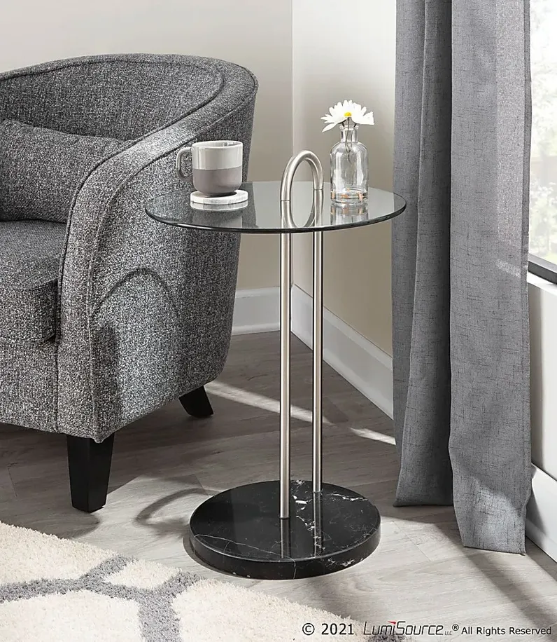 Bellknoll Gray Accent Table