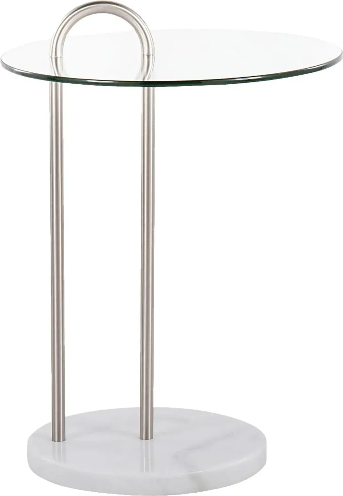 Bellknoll Nickel Accent Table