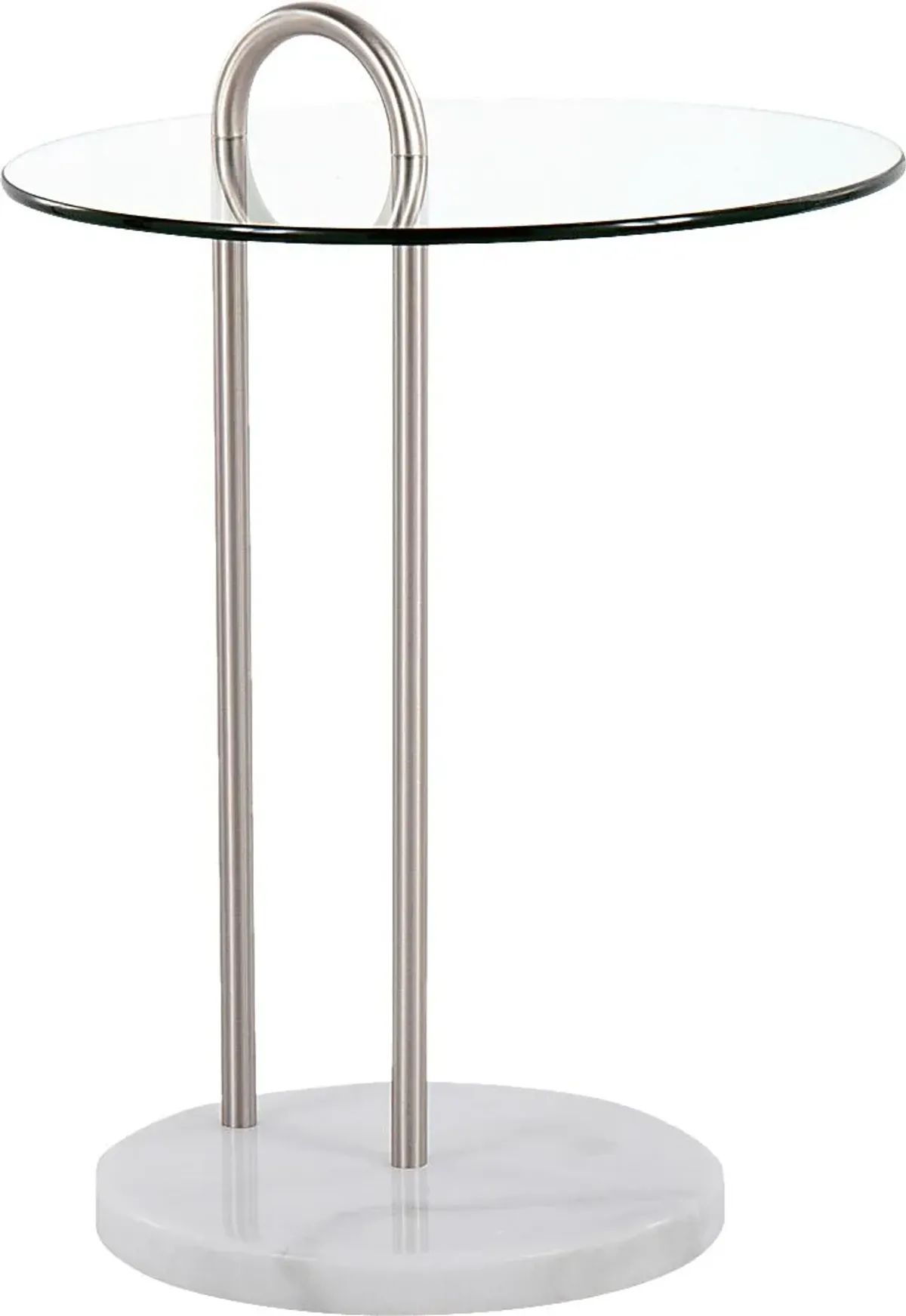 Bellknoll Nickel Accent Table