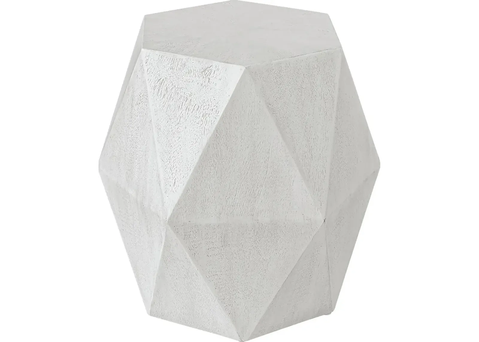 Dodt White Accent Table