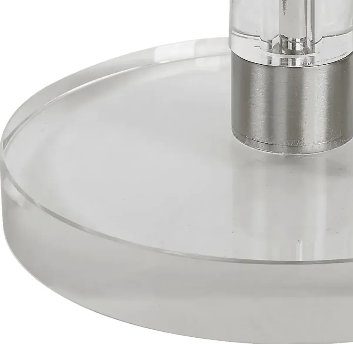 Erato Gray Accent Table
