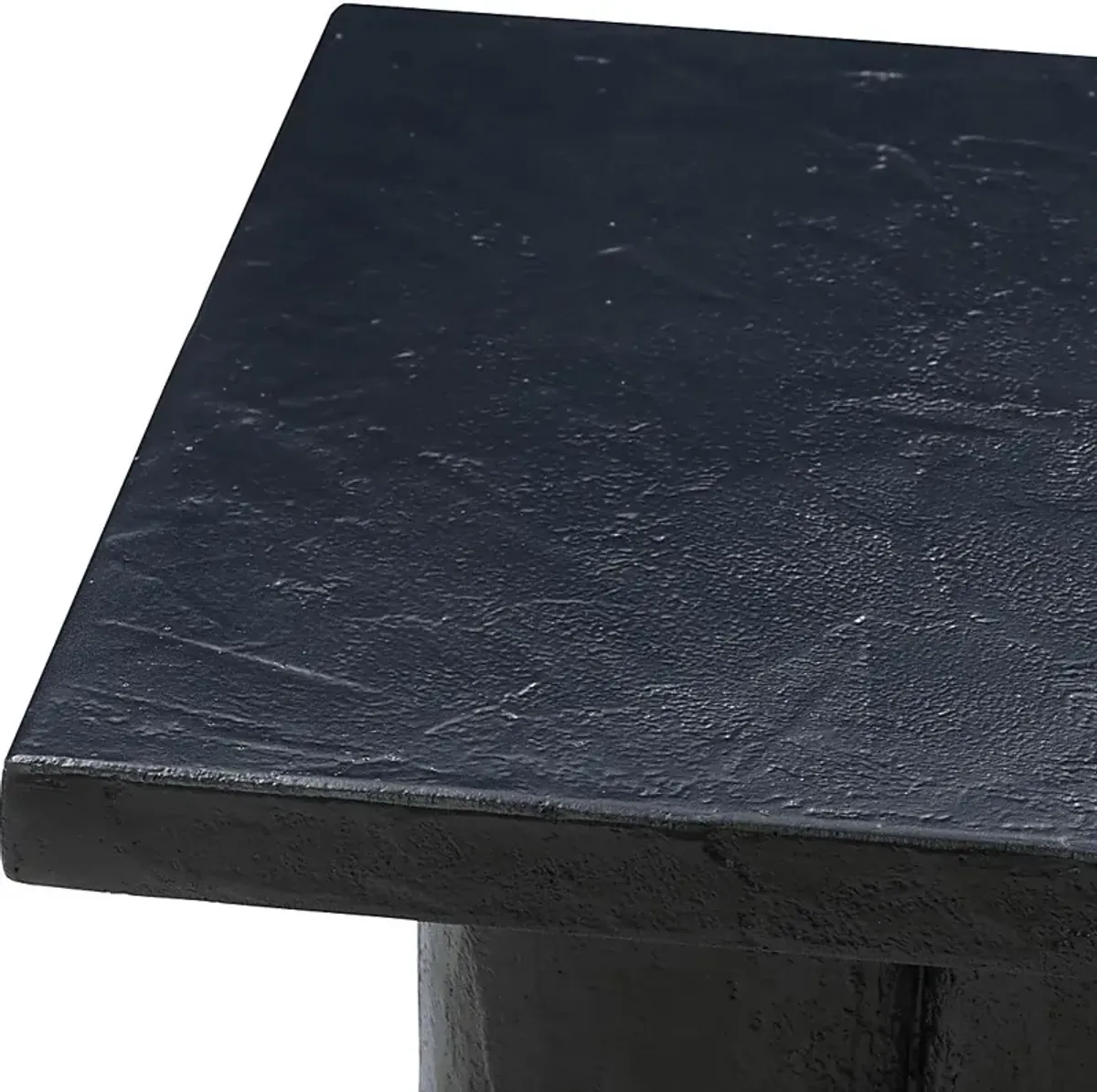 Anayla Black Side Table