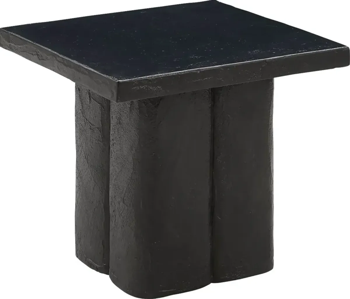 Anayla Black Side Table