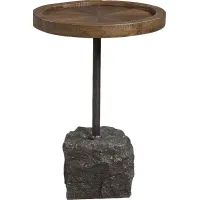 Dunvegan Brown Accent Table