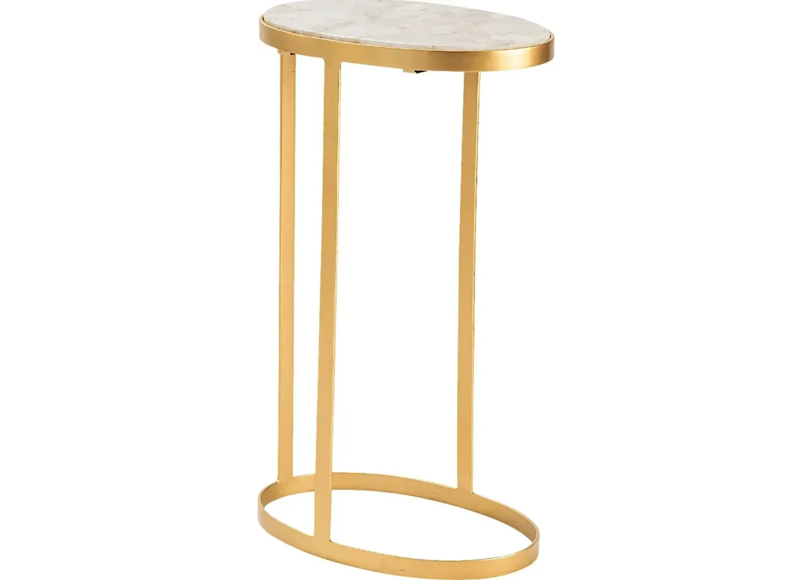 Brutonwood White Accent Table