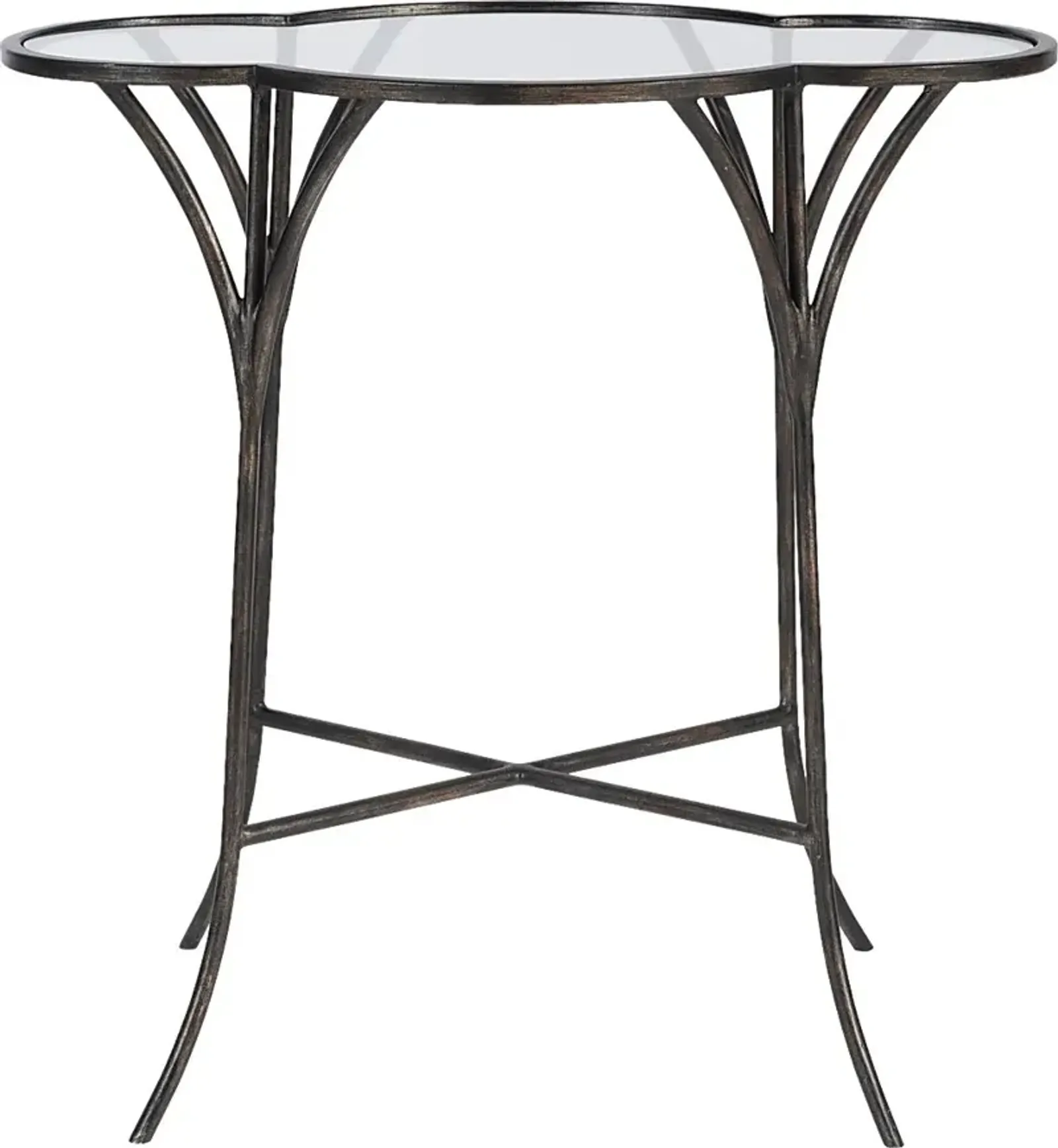 Tomotley Black Accent Table