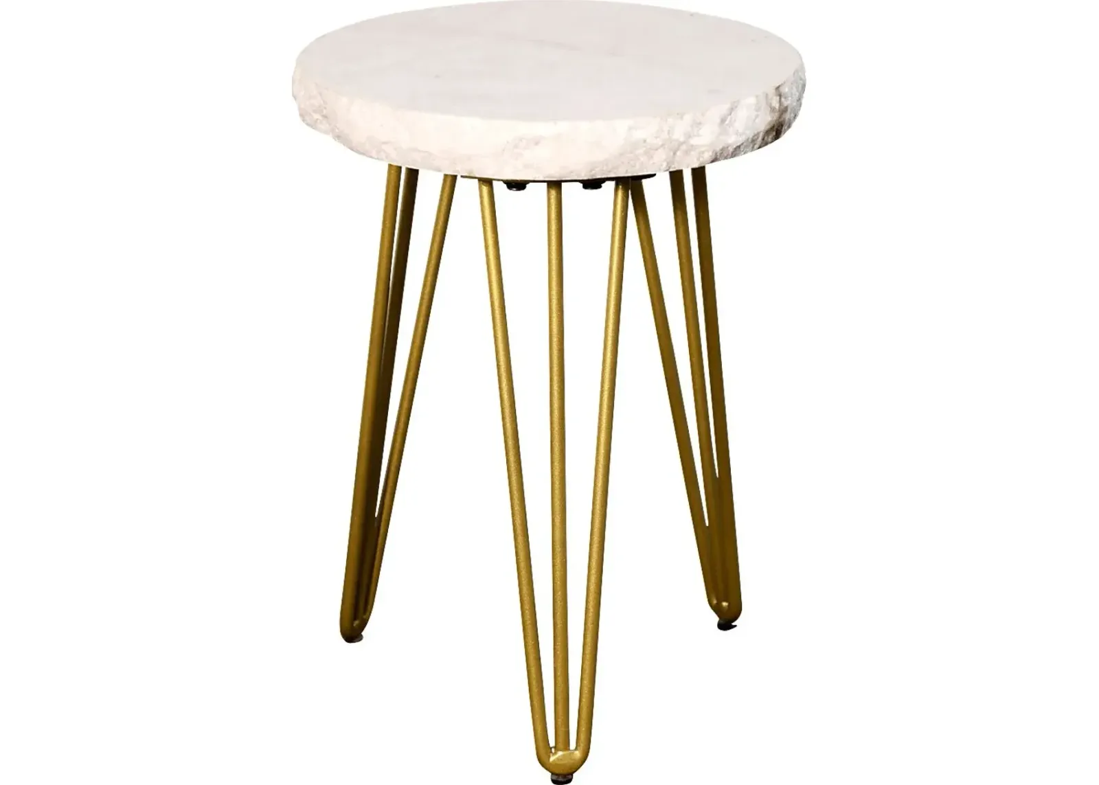 Cullipher White Accent Table