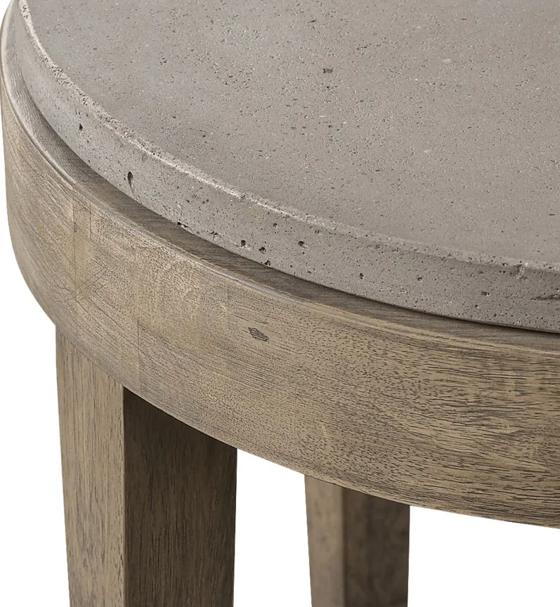 Herndale Gray Accent Table